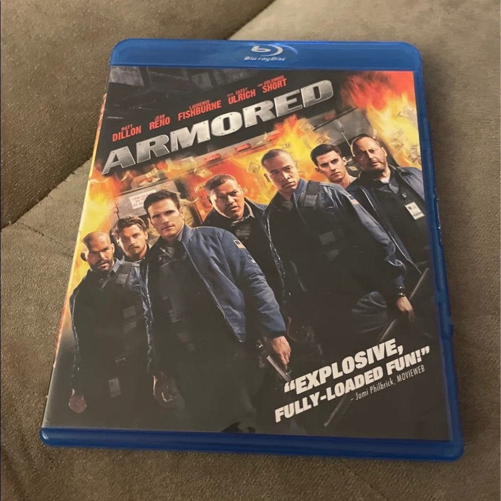 Armored Bluray